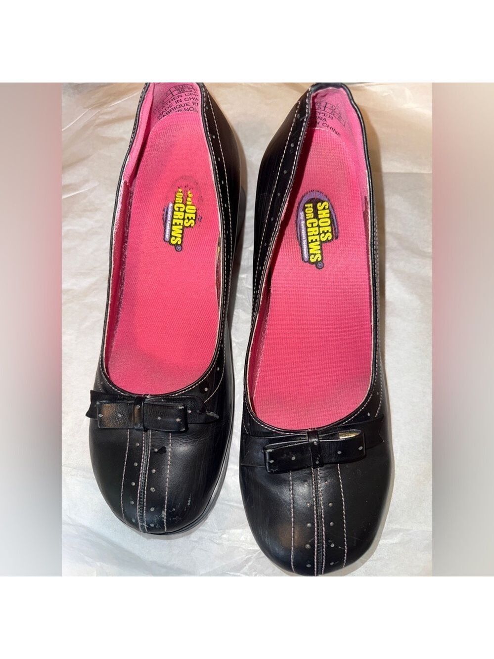Shoes for Crews pump chunky vintage Y2k